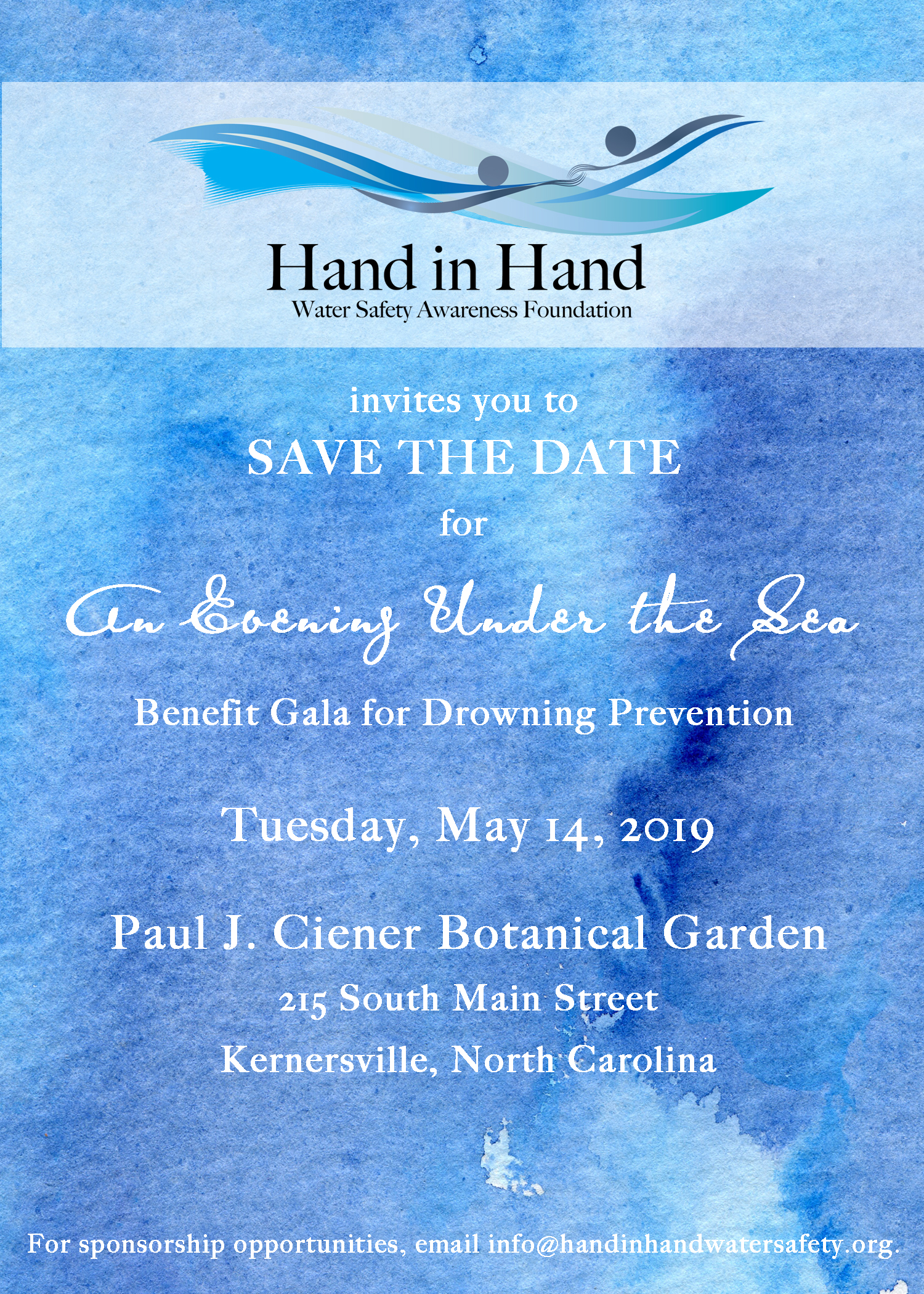 "An Evening Under the Sea" Gala benefitting Hand in Hand Water Safety Awareness Foundation