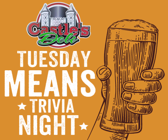 Trivia Tuesday at Castle's Deli