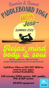 Sunset Paddleboard Yoga