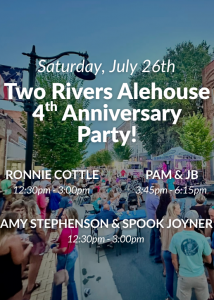 Two Rivers Alehouse 4th Anniversary